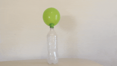 拓展实验：瓶子吹气球